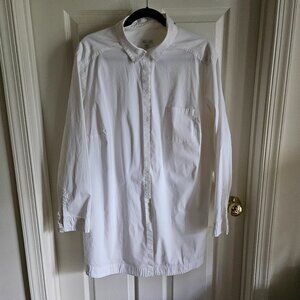 J. Jill "White Shirt Collection" Long-Sleeve Button-Down Shirt Plus 3X